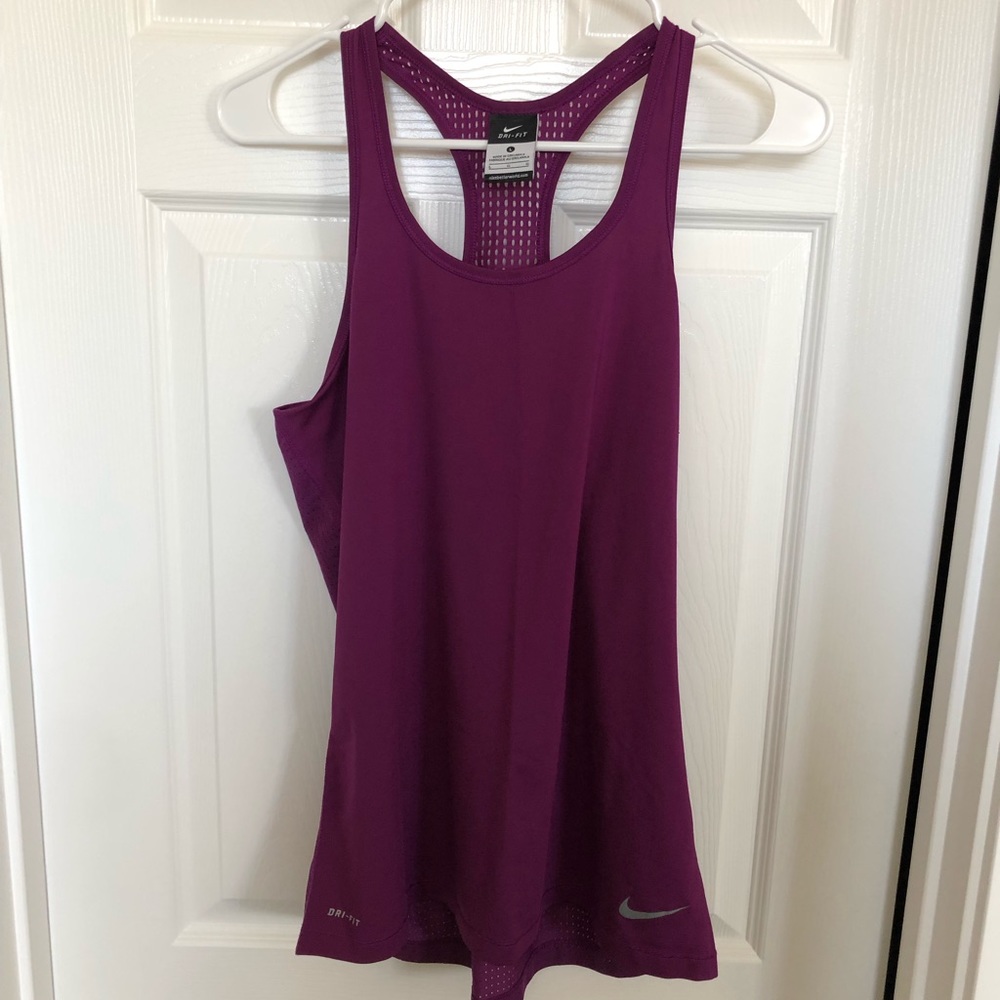 Nike racerback lightweight running tank